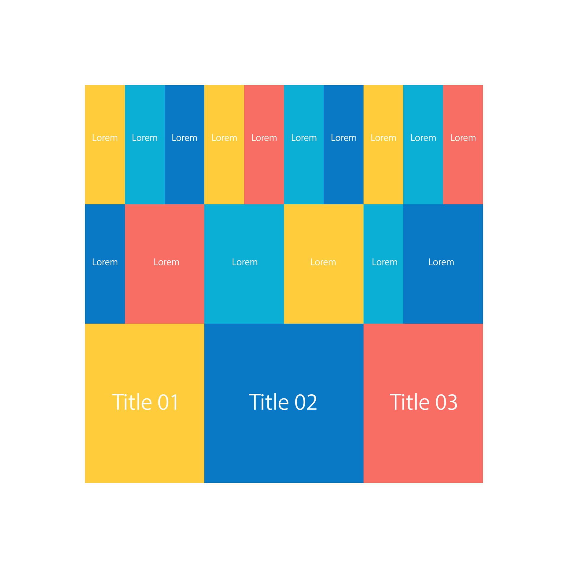 Country importing products category tree map infographic chart design