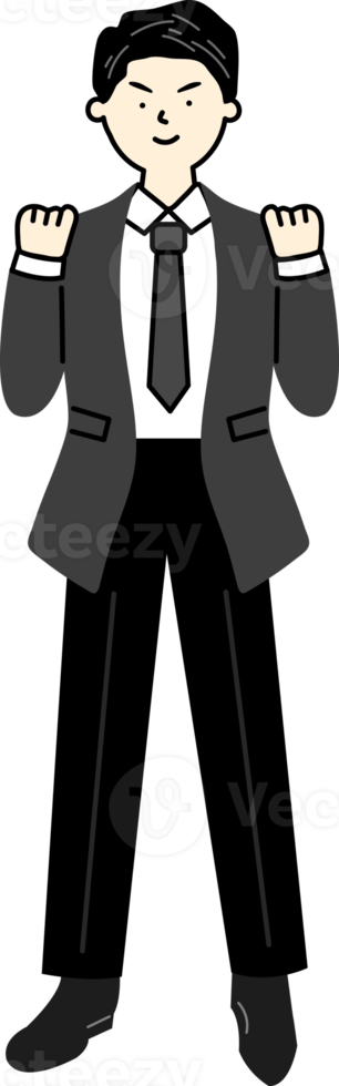 male office worker png