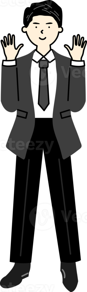 male office worker png