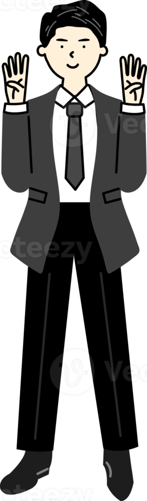 male office worker png