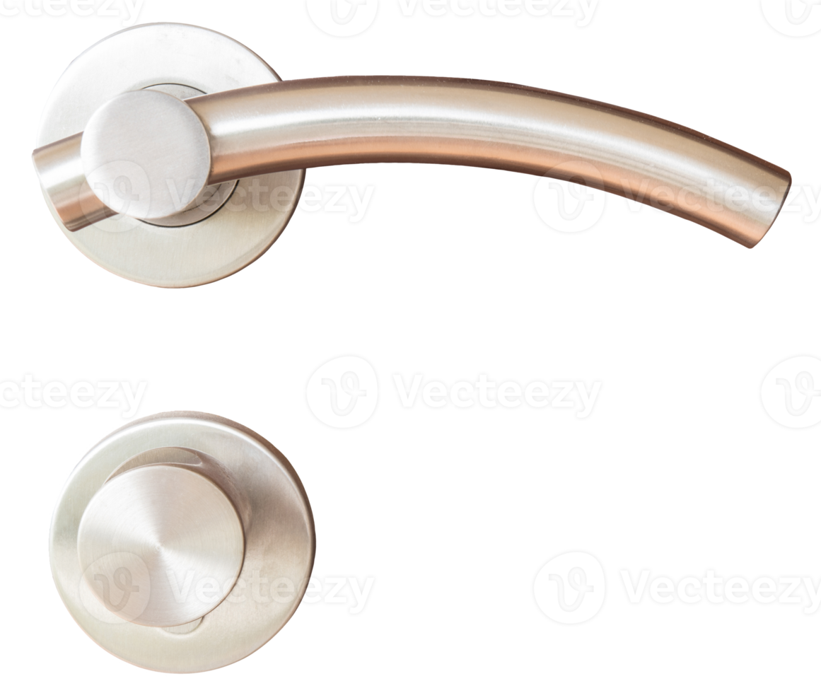 Door handle locking system Lever Handle isolated 15123634 PNG