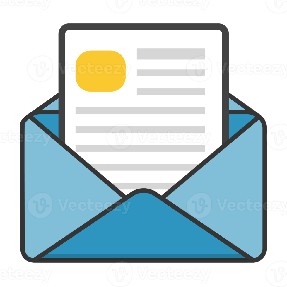 Email icon isolated png