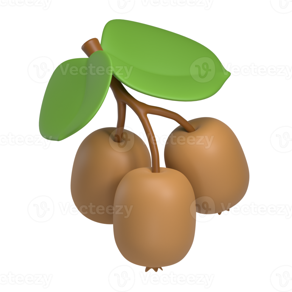 kiwi 3d icon png