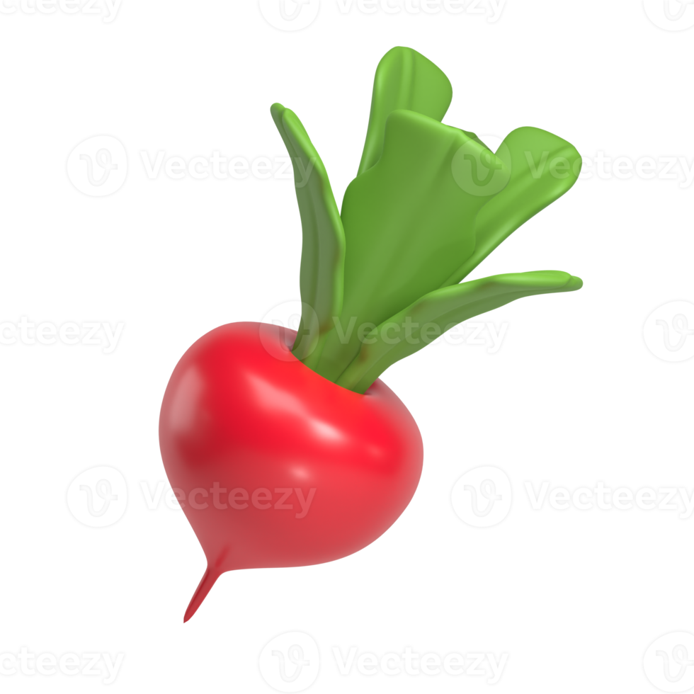 turnip 3d icon png