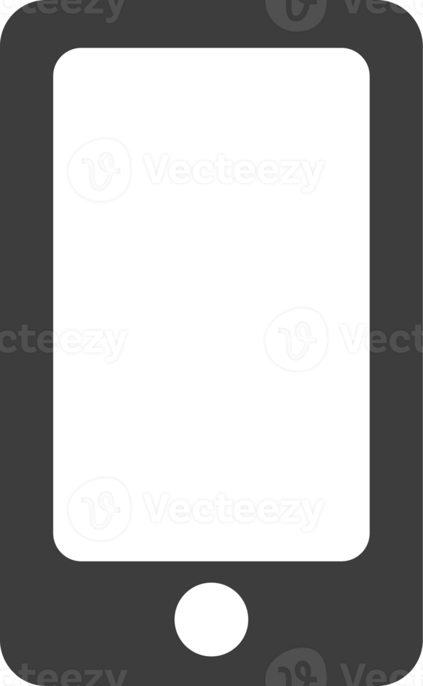 Mobile phone black icon, Social icon set. png