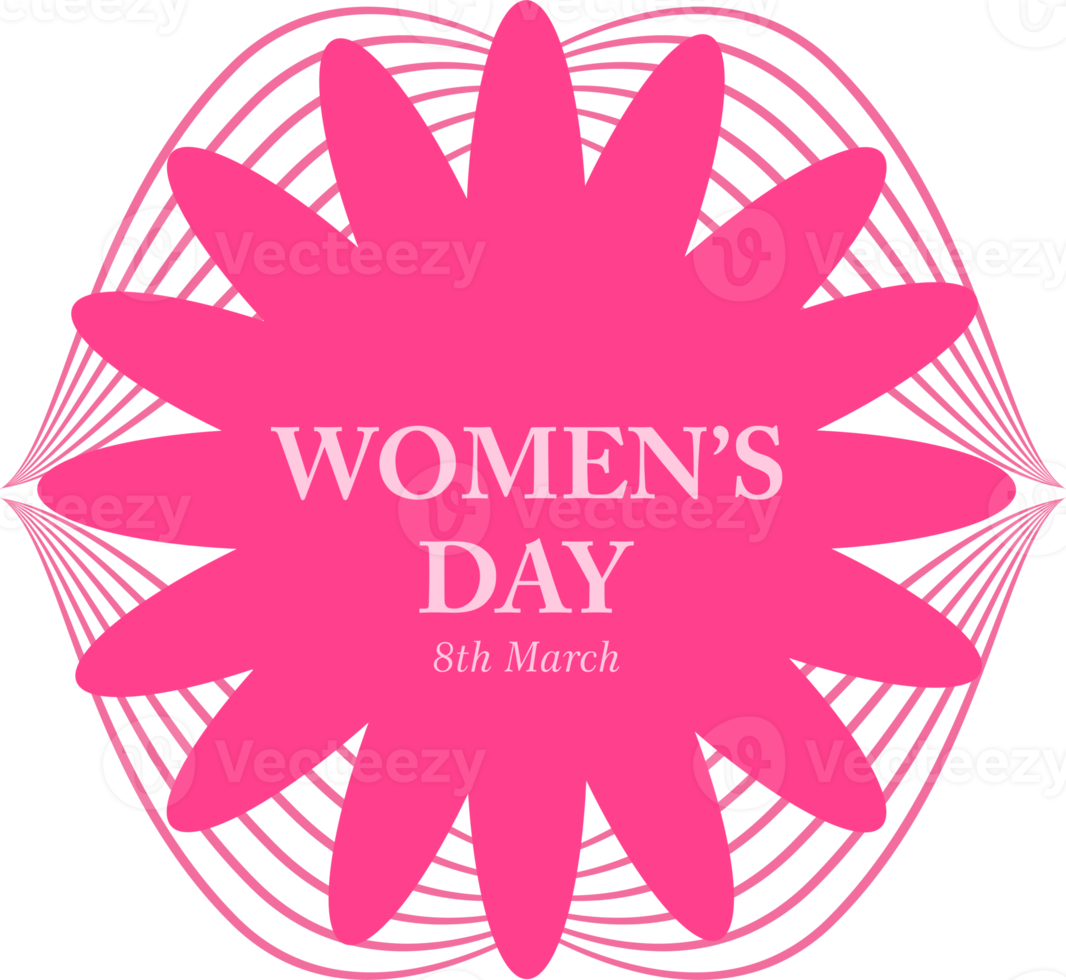 international womens day badge png