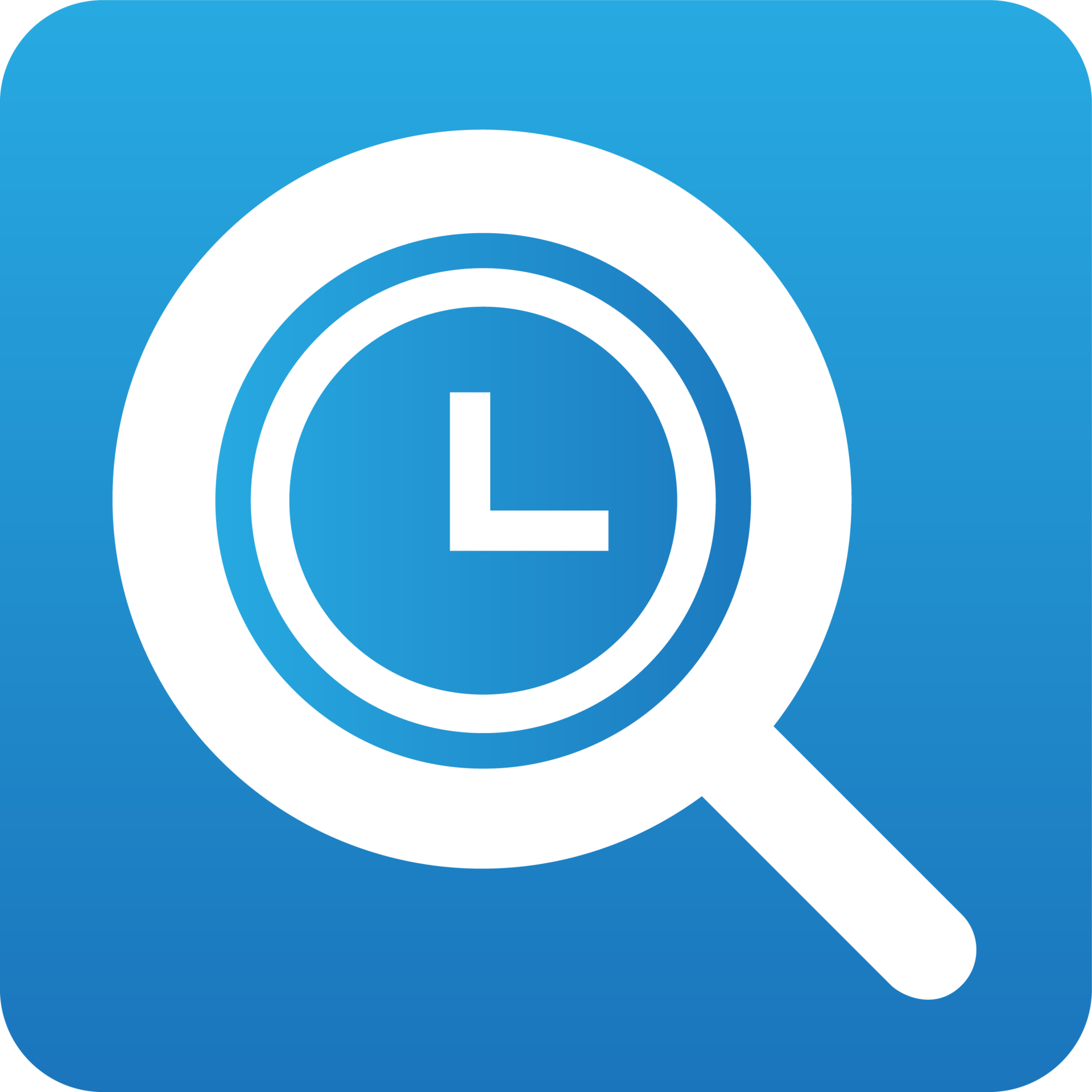 time search gradient icon 15124292 PNG