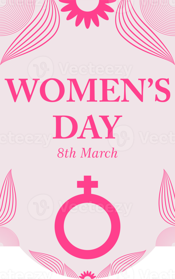 international womens day badge png