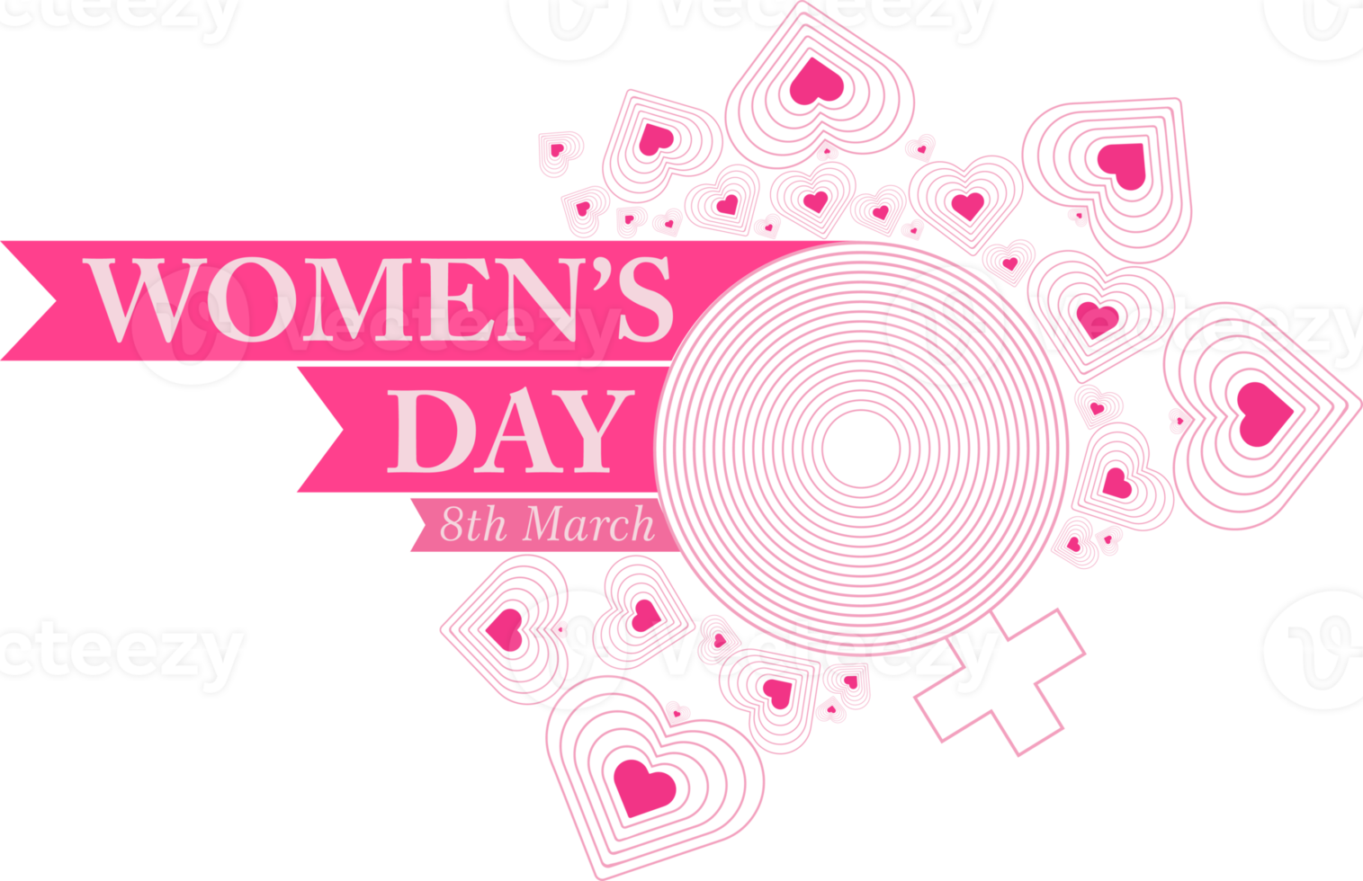 international womens day badge png