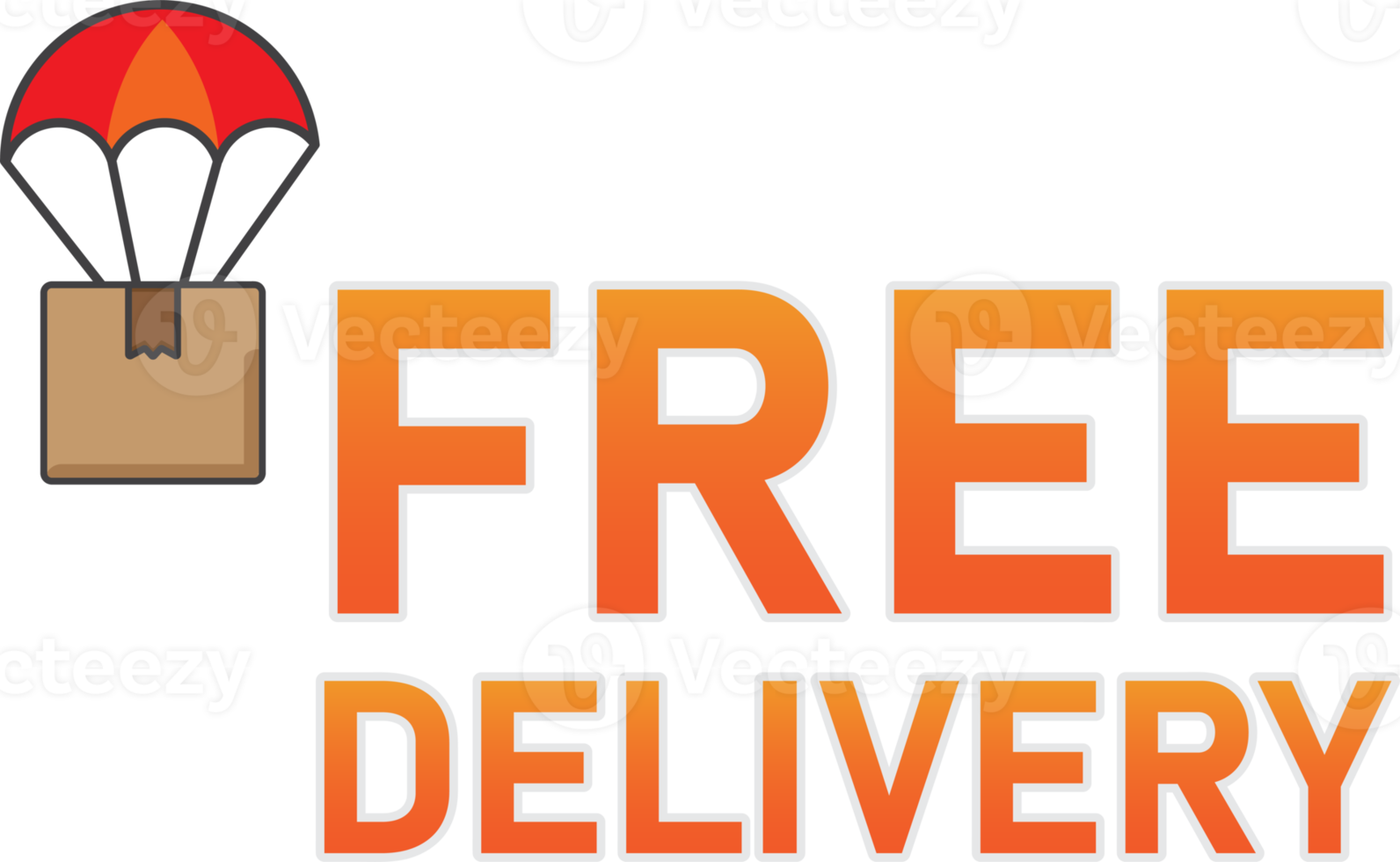free delivery sign png