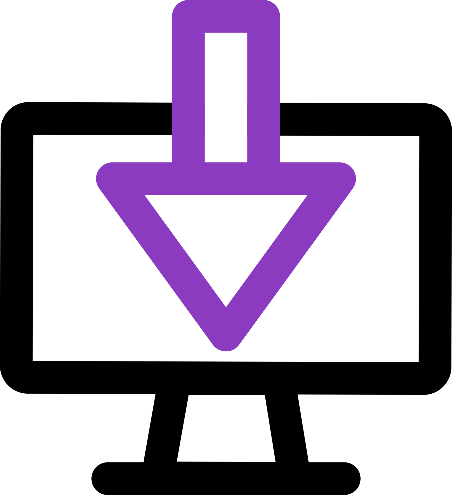 computer download icon 15124621 PNG