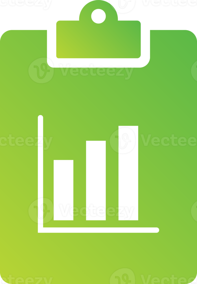 business chart task gradient icon png