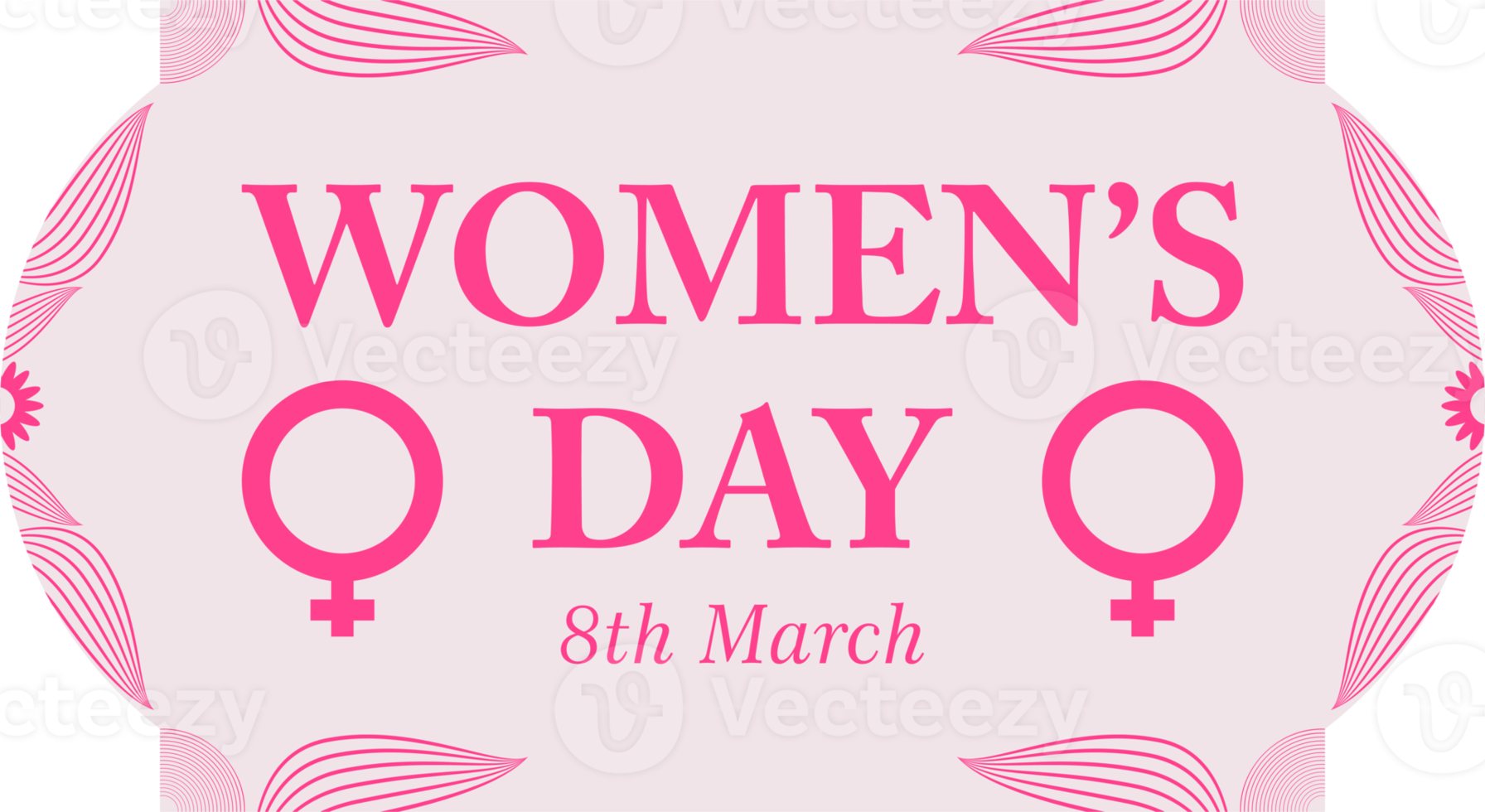 international womens day badge png