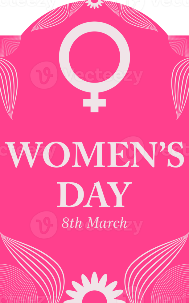 international womens day badge png