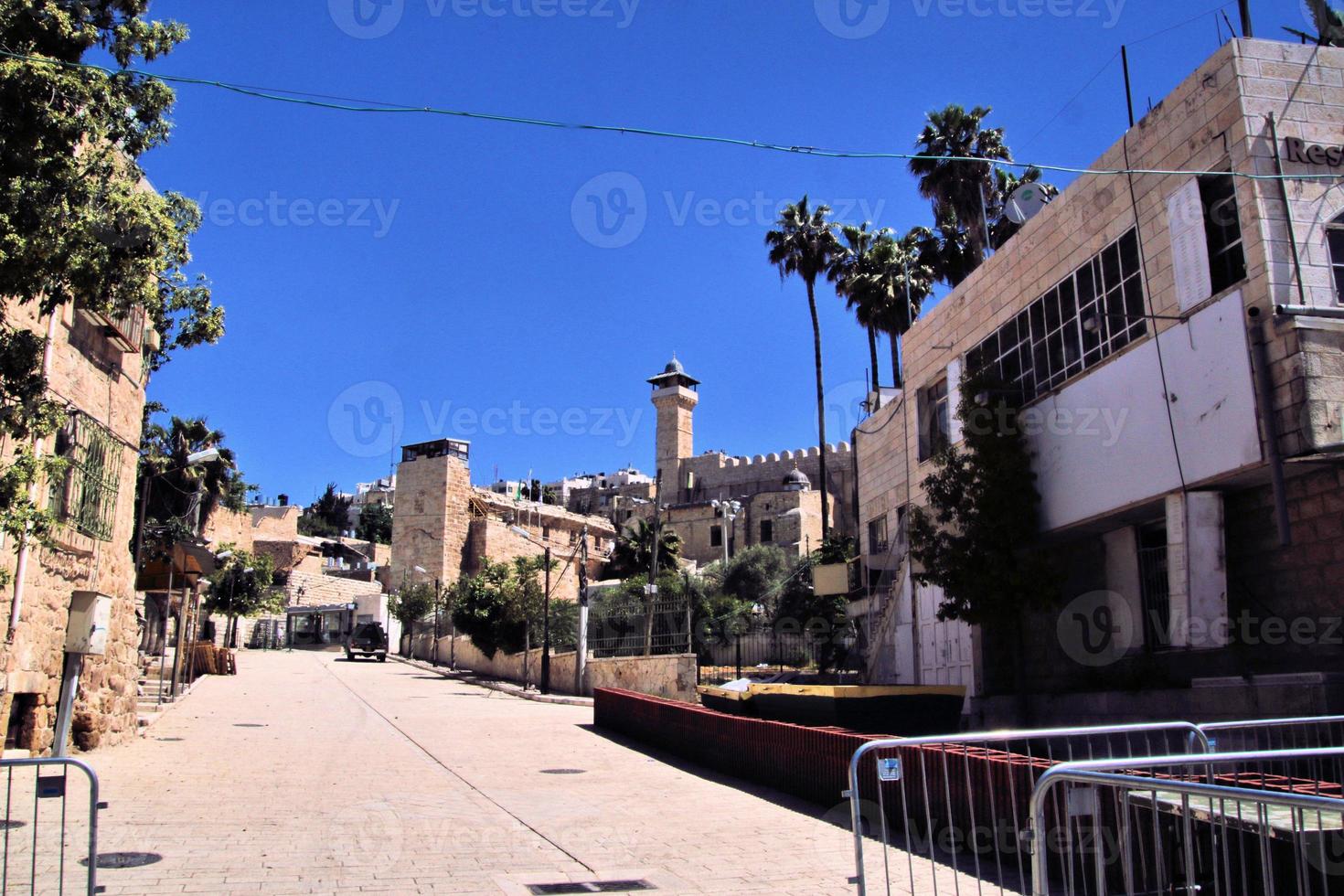 A view of Hebron in Israel photo