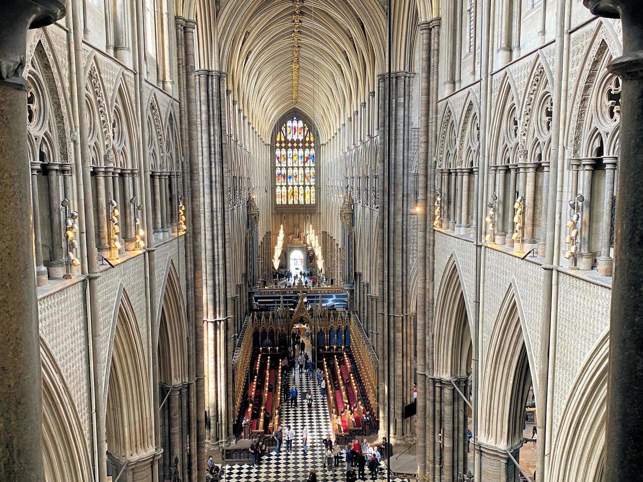 London in the UK in June 2023. A view of Westminster Abbey photo