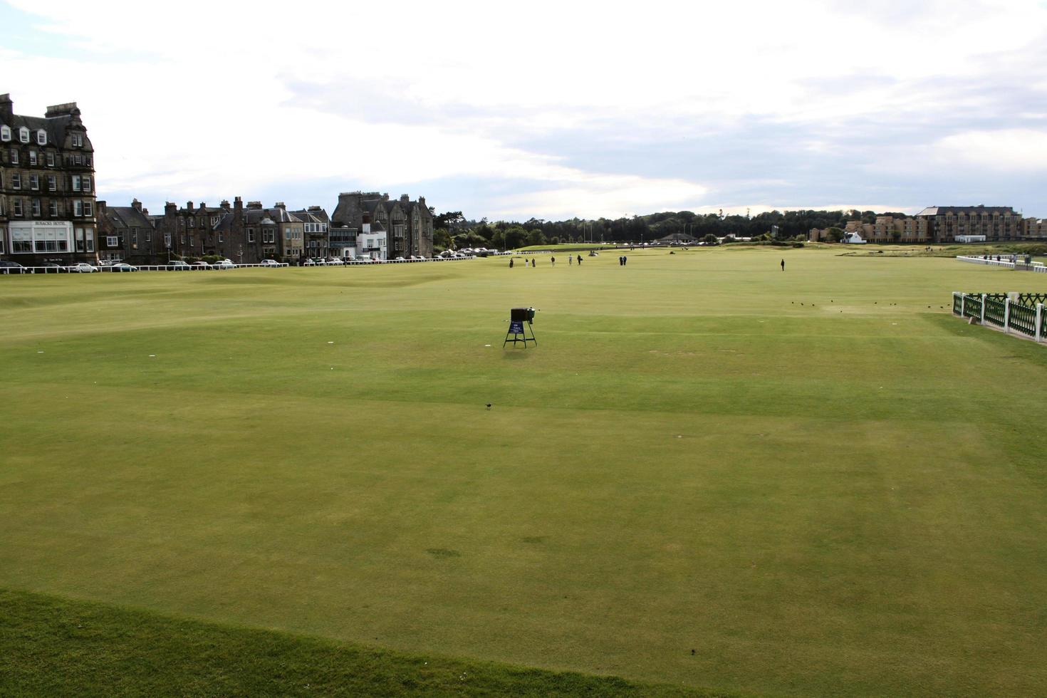 A view of St Andrews in Scotland photo