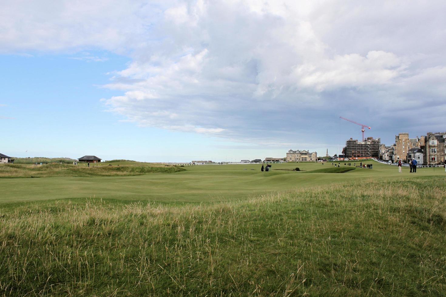 A view of St Andrews in Scotland photo