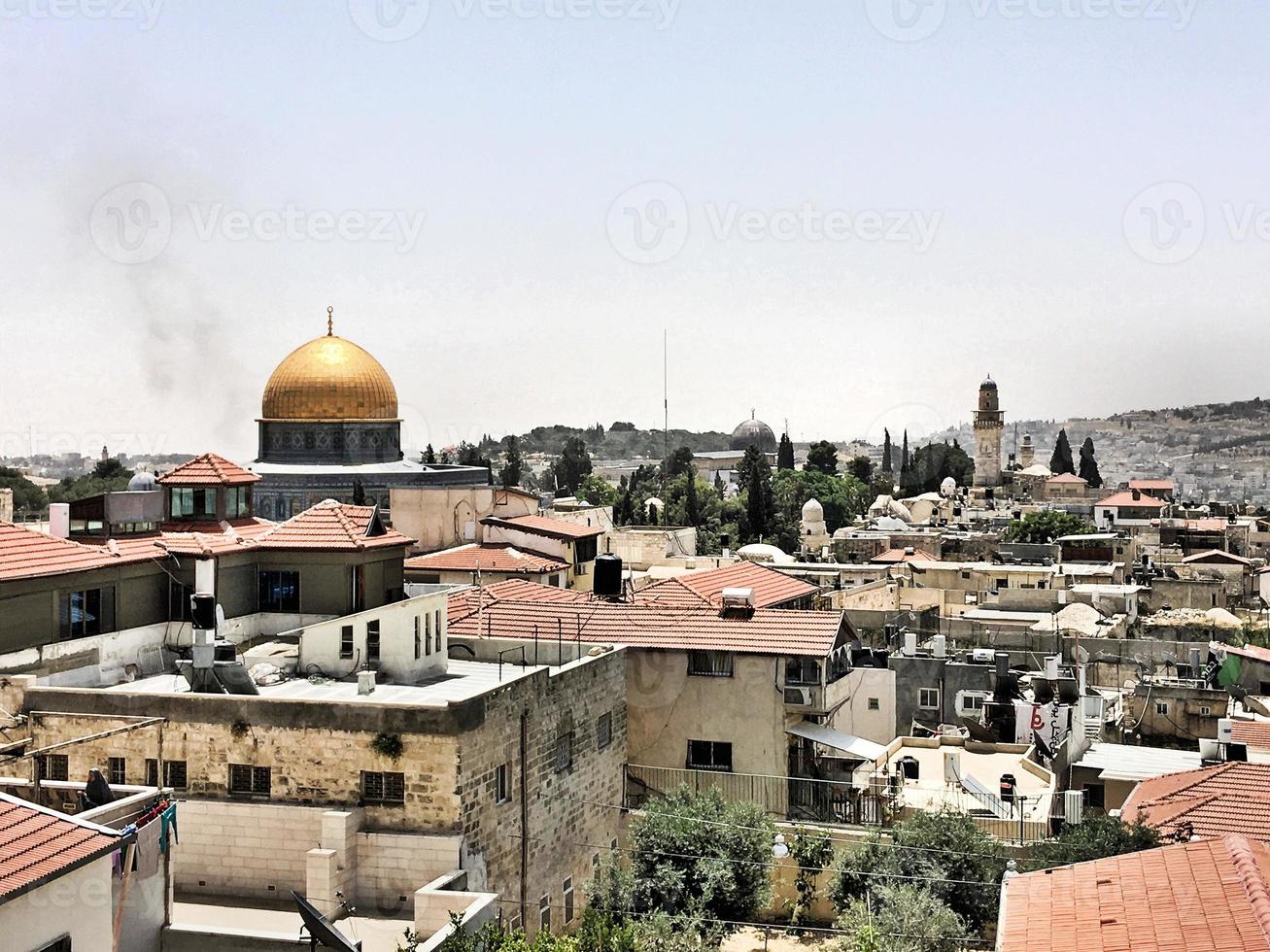 A view of Jerusalem in Israel photo
