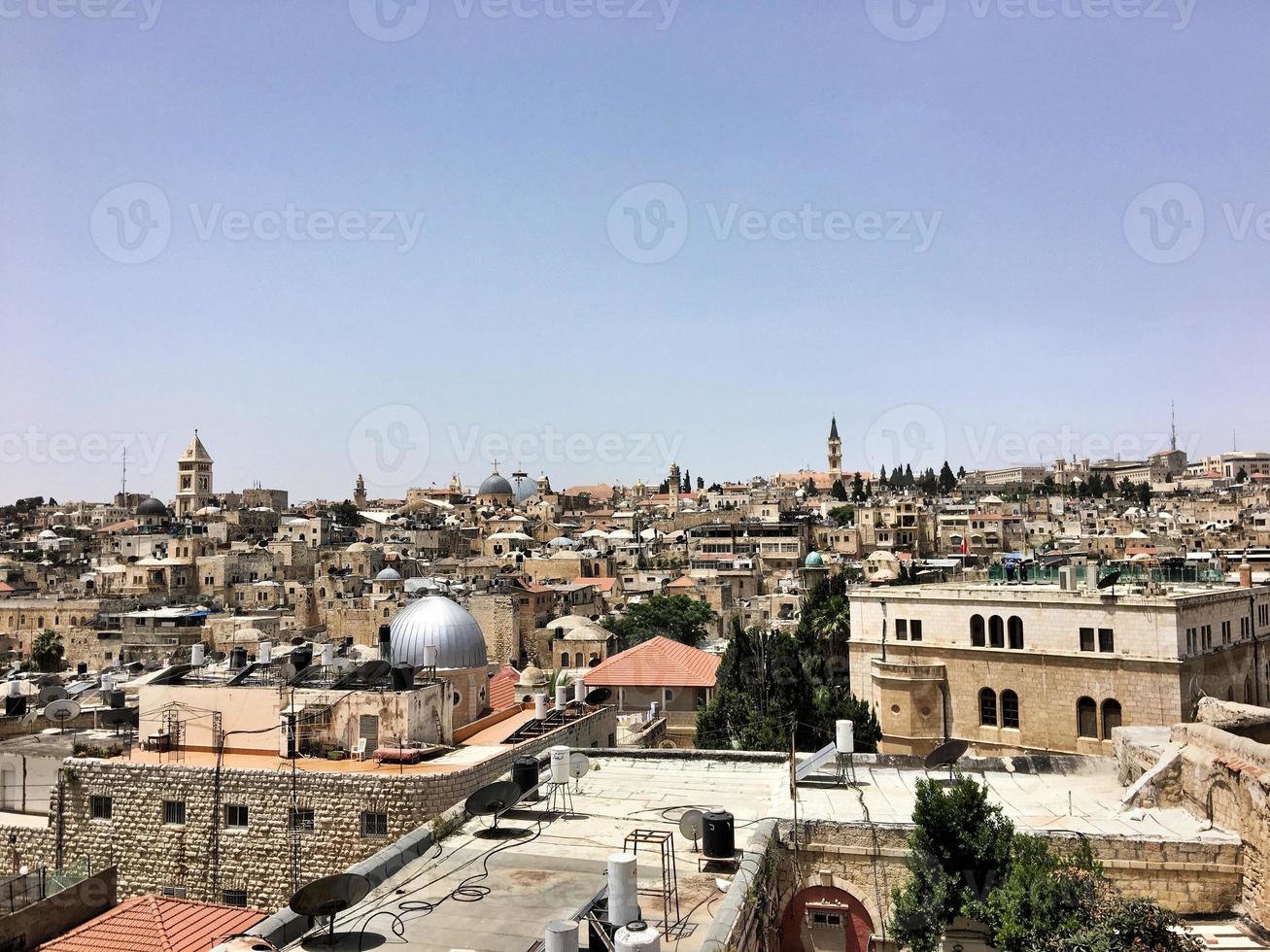 A view of Jerusalem in Israel photo