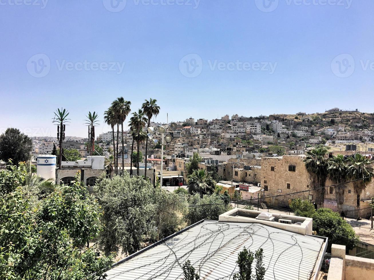 A view of Hebron in Israel photo