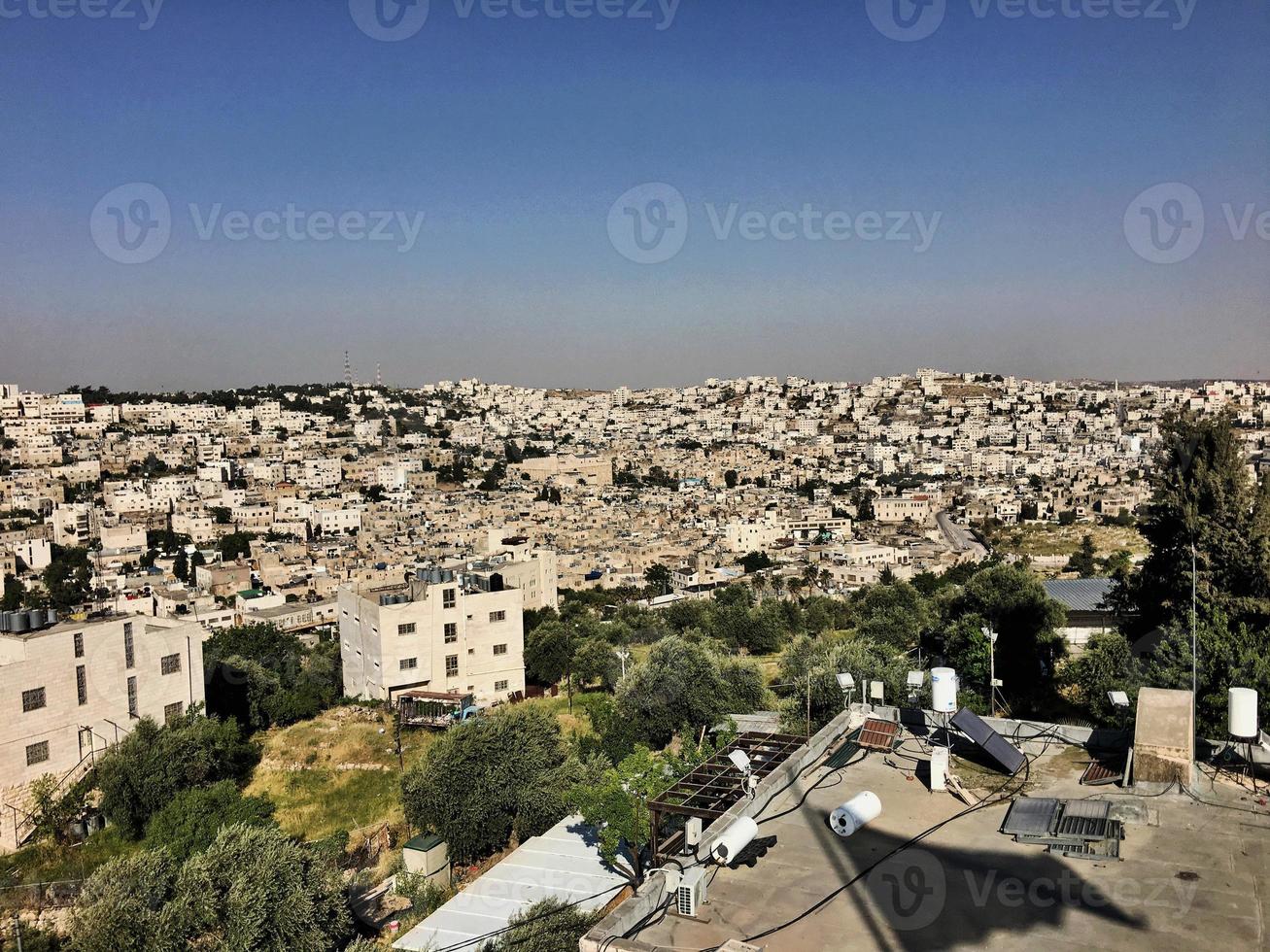 A view of Hebron in Israel photo