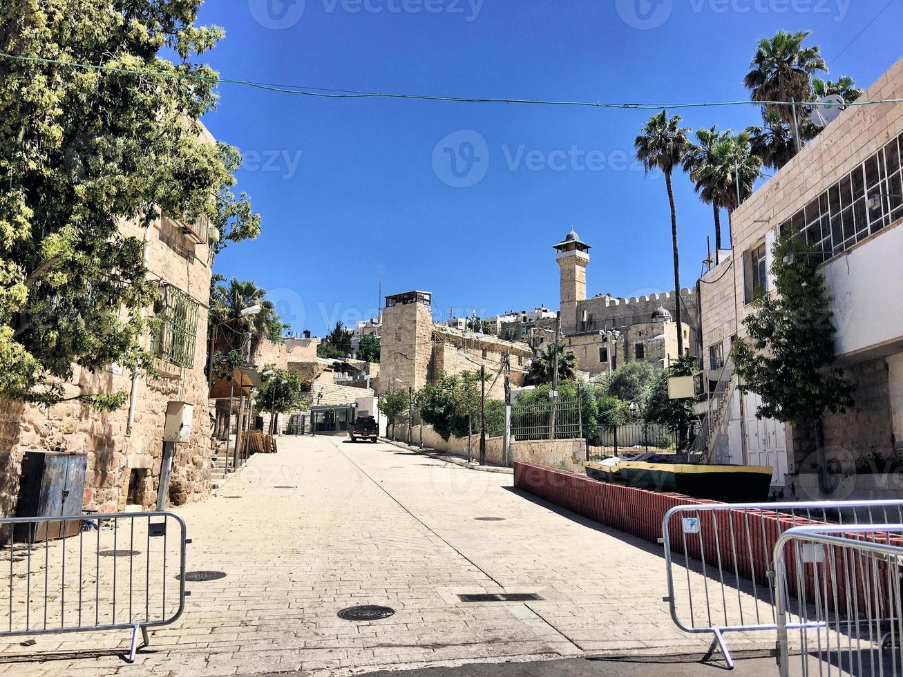 A view of Hebron in Israel photo