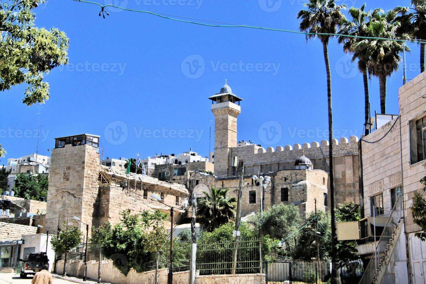 A view of Hebron in Israel photo