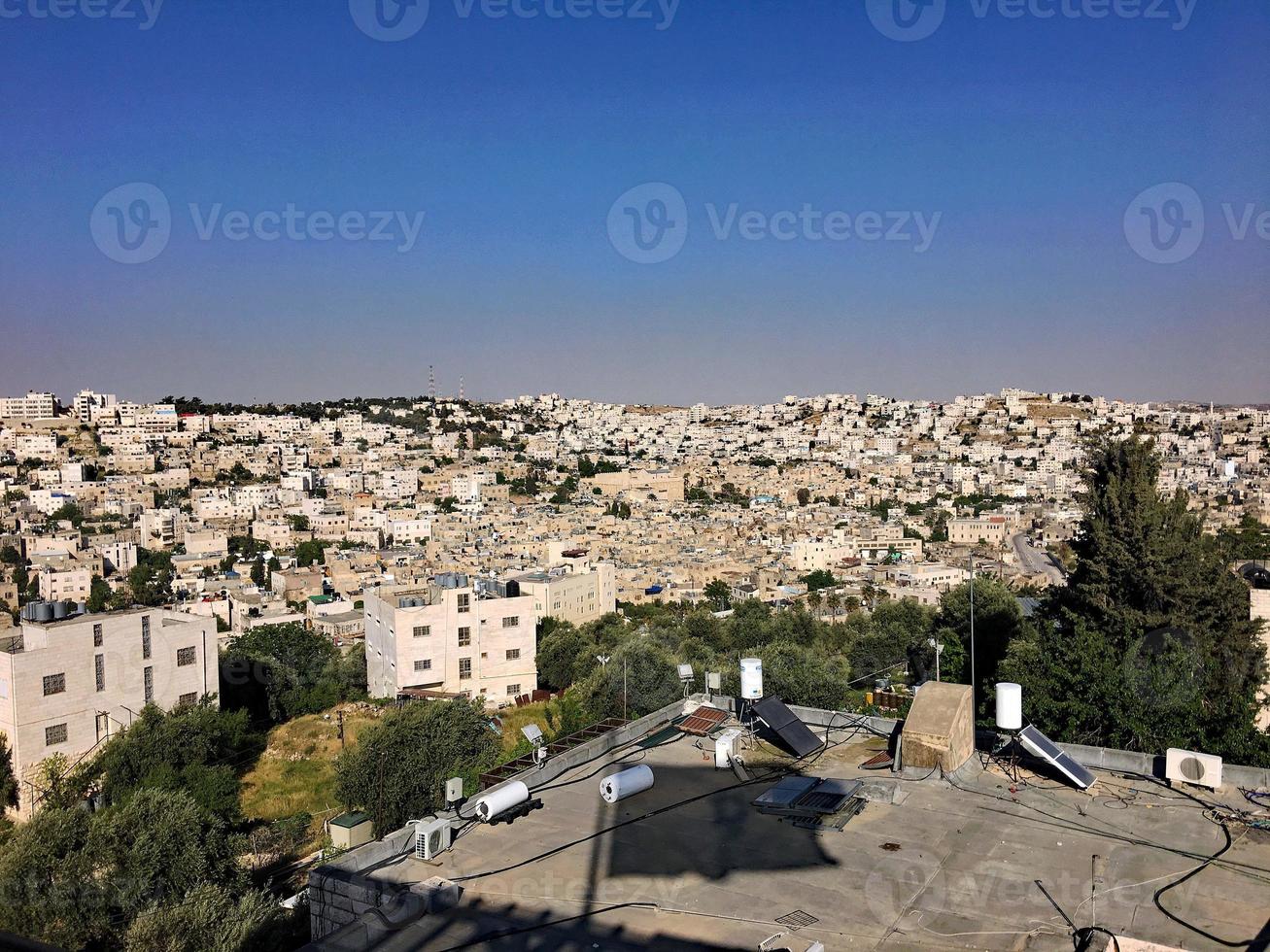 A view of Hebron in Israel photo