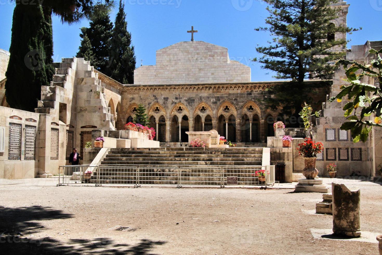 A view of the Pastor Noster Church in Jerusalem photo