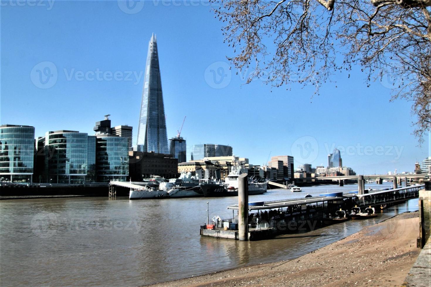 A view of the River Thames near Westminster photo