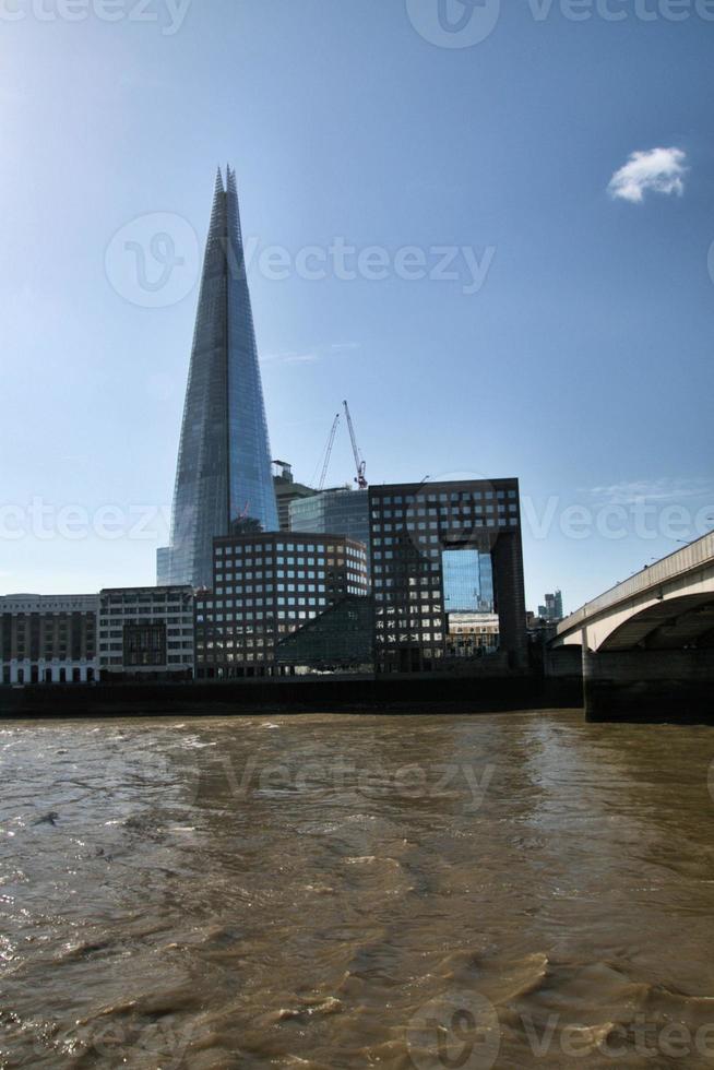 A view of the River Thames near Westminster photo