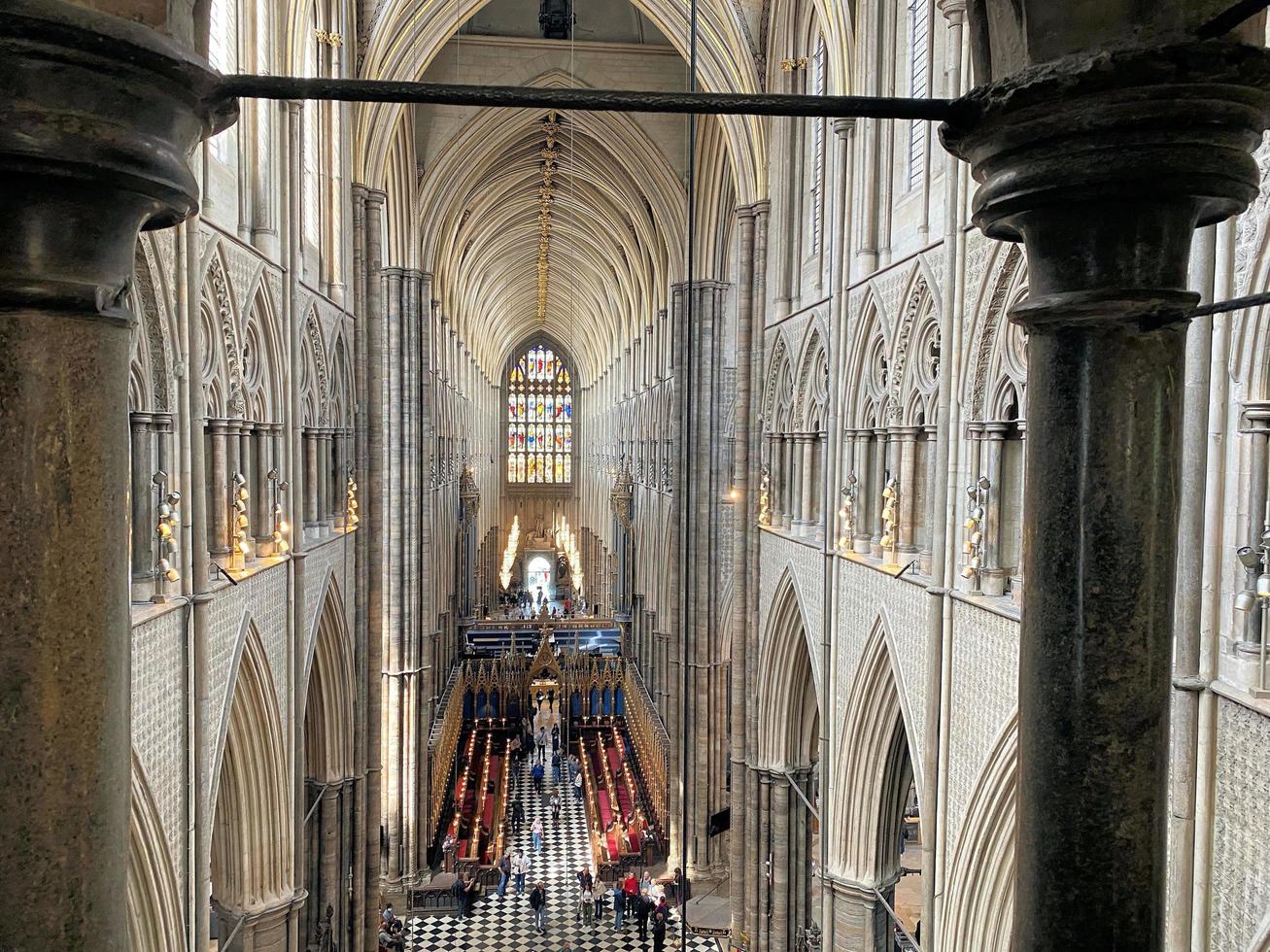 London in the UK in June 2023. A view of Westminster Abbey photo