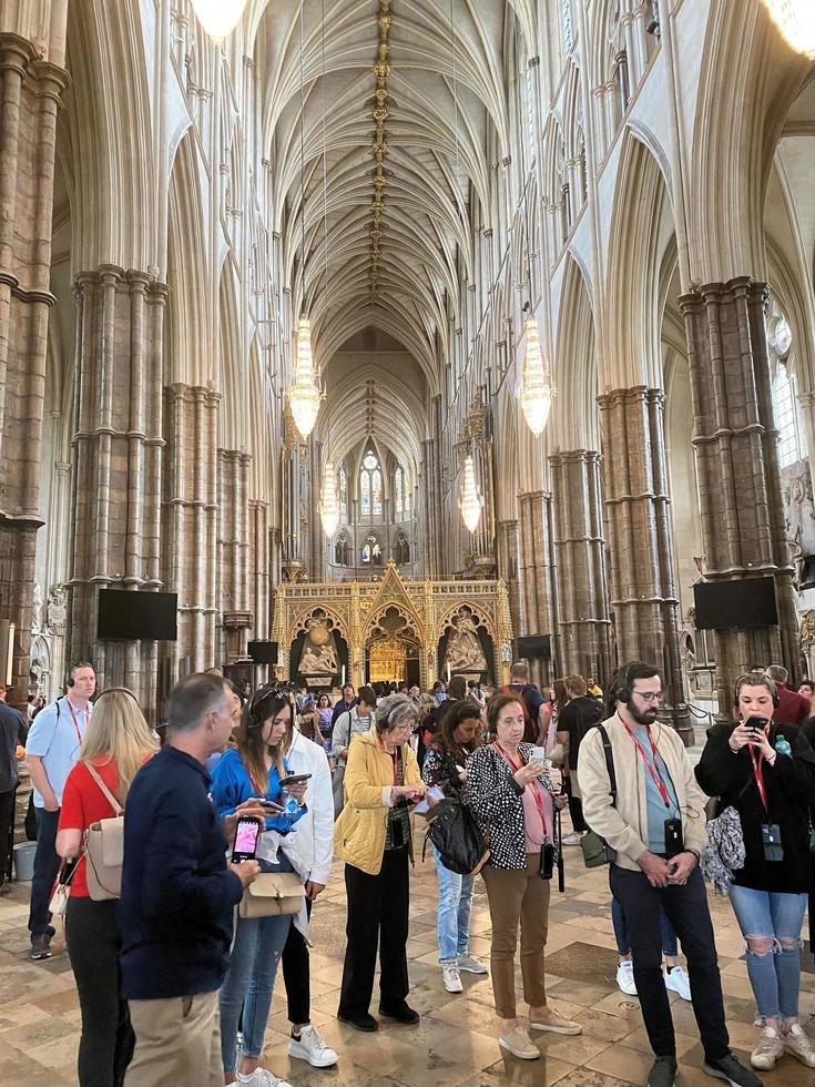 London in the UK in June 2023. A view of Westminster Abbey photo