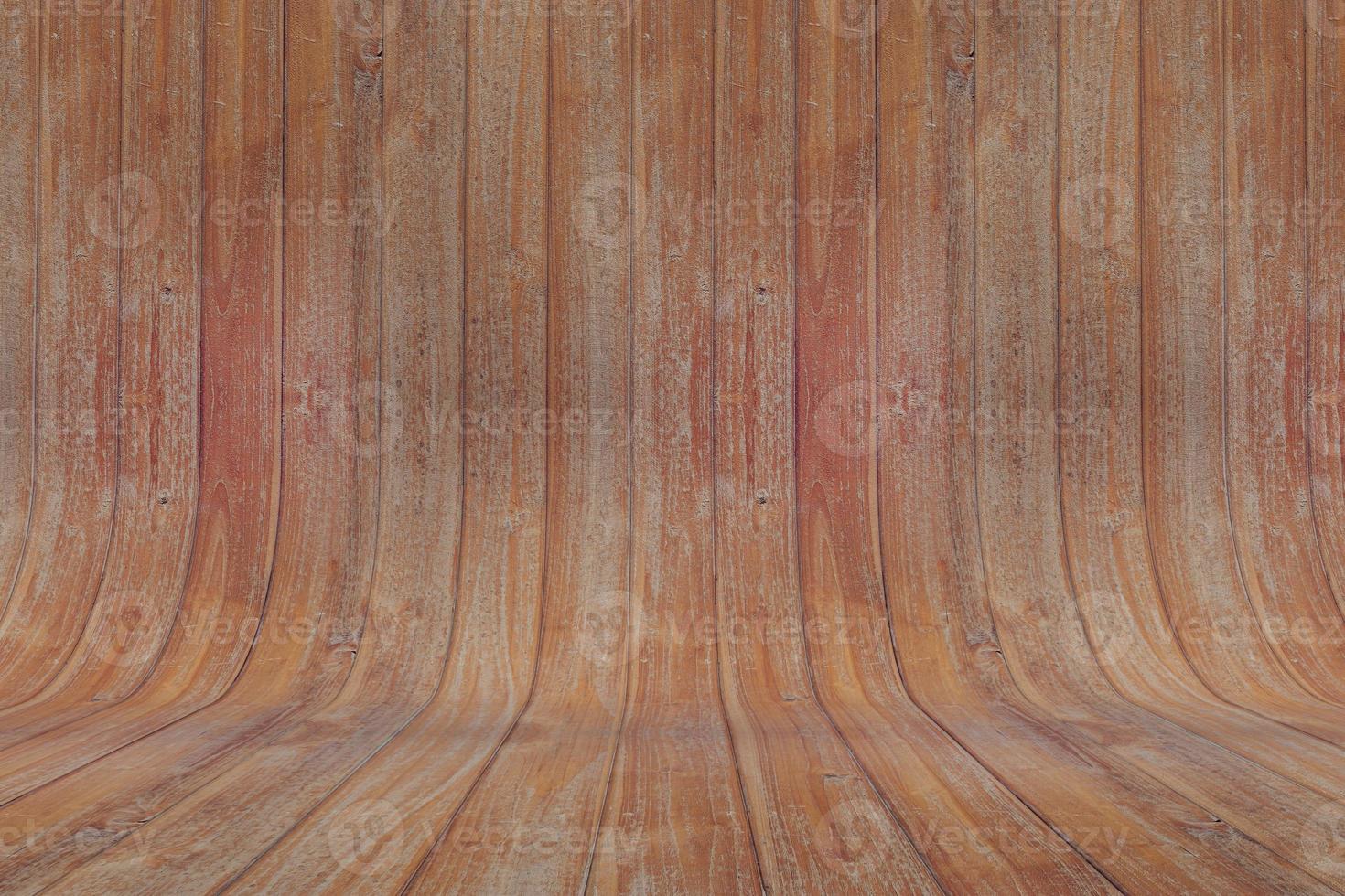 Curved wood parquet background photo