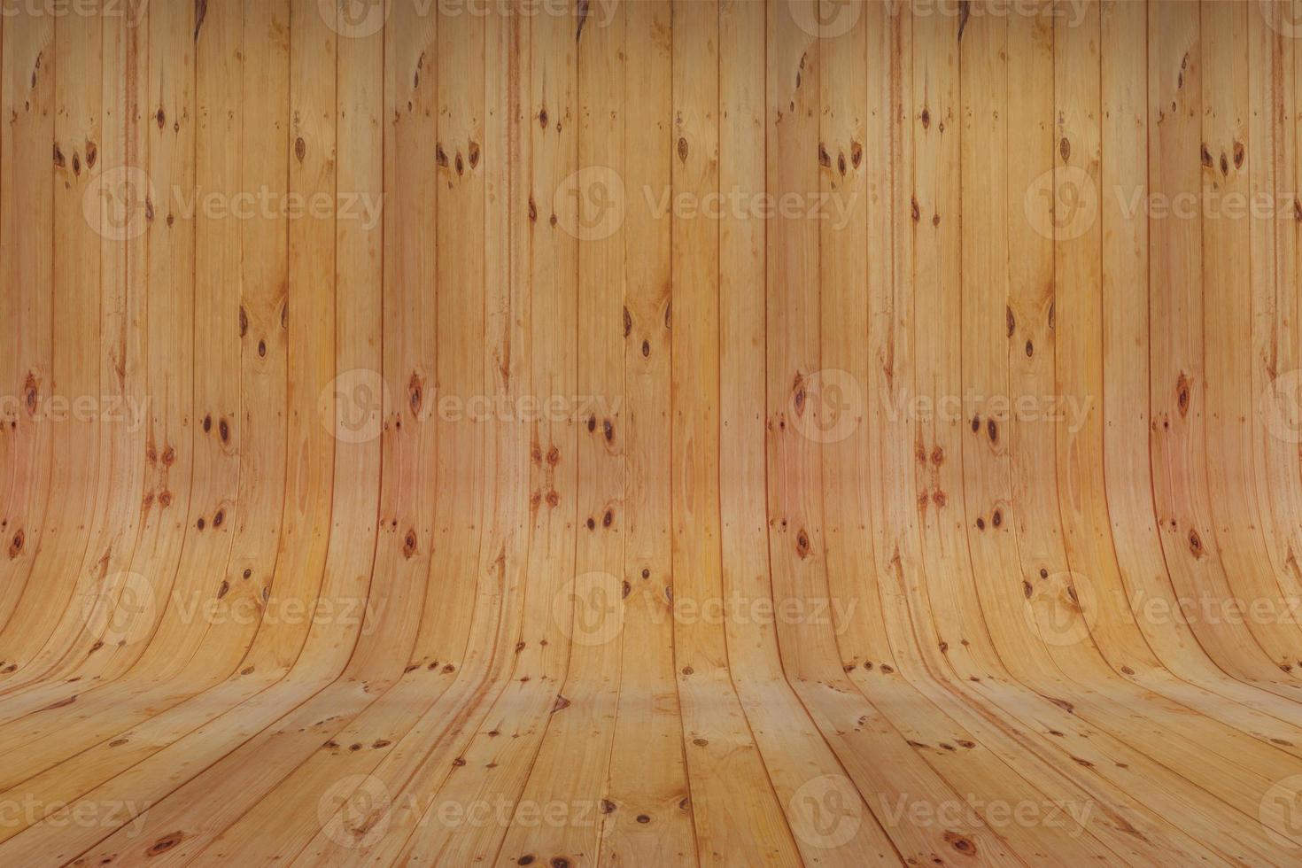 fondo de parquet de madera curvada foto