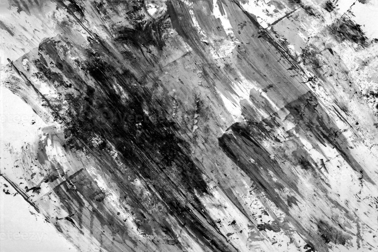 Black and white Hand painted Watercolor Backgrounds, Watercolor Splotches photo