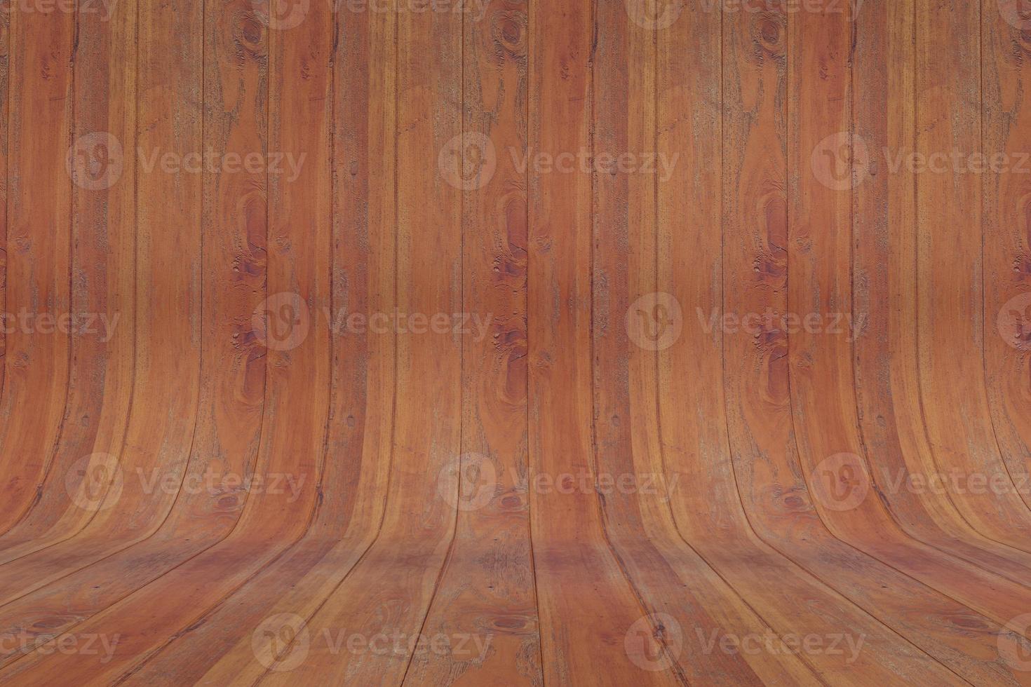 Curved wood parquet background photo