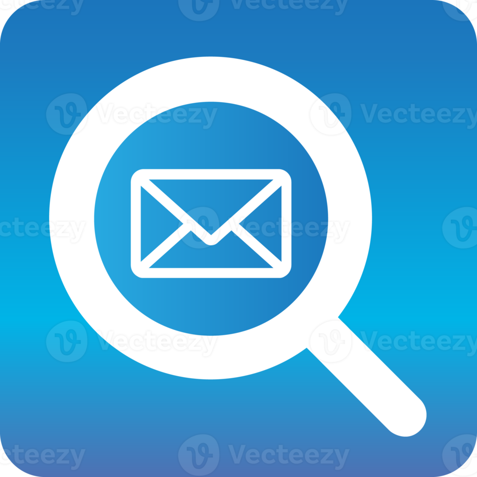 message search gradient icon png