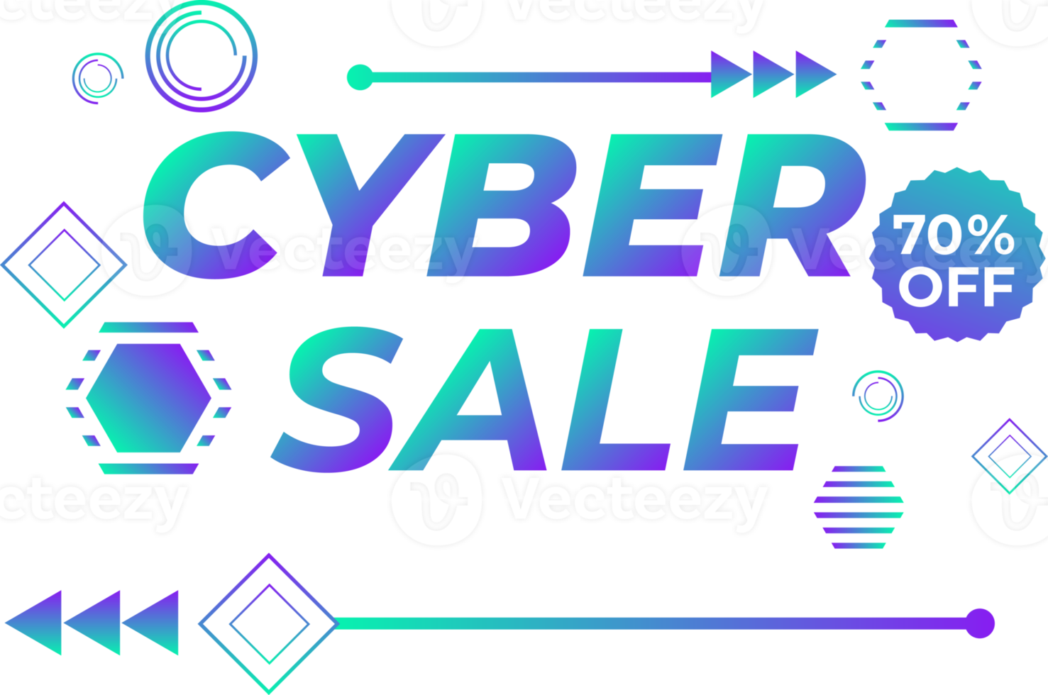 cyber monday sale design element 15129873 PNG