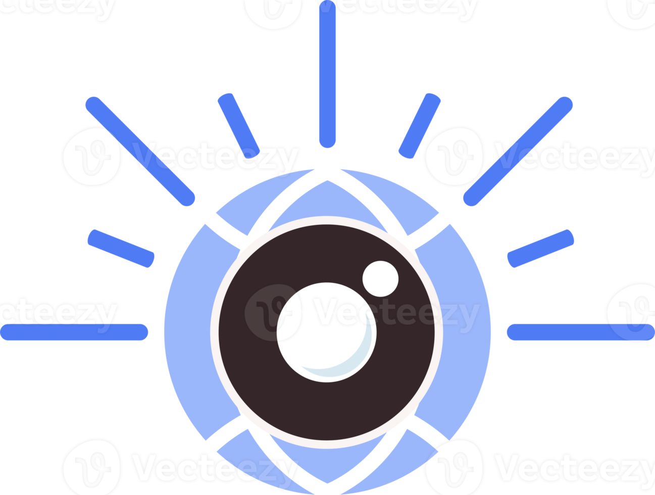 icône de virus globe oculaire png