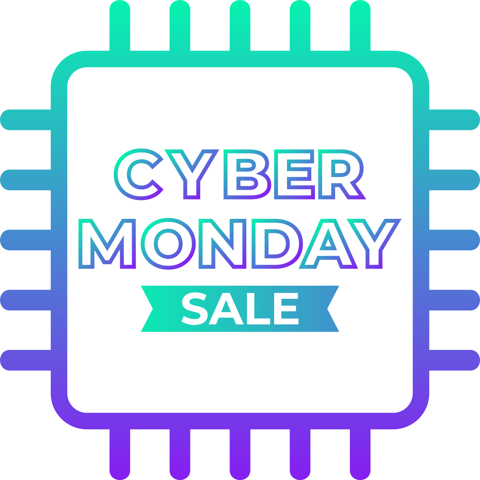 cyber monday sale design element 15129890 PNG