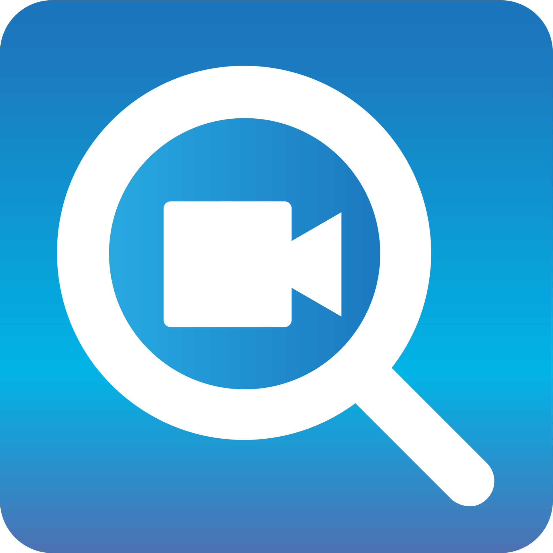 video search gradient icon 15129900 PNG