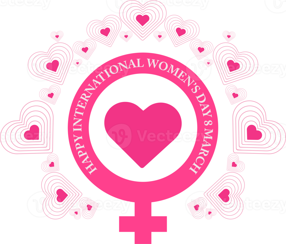 international womens day badge png