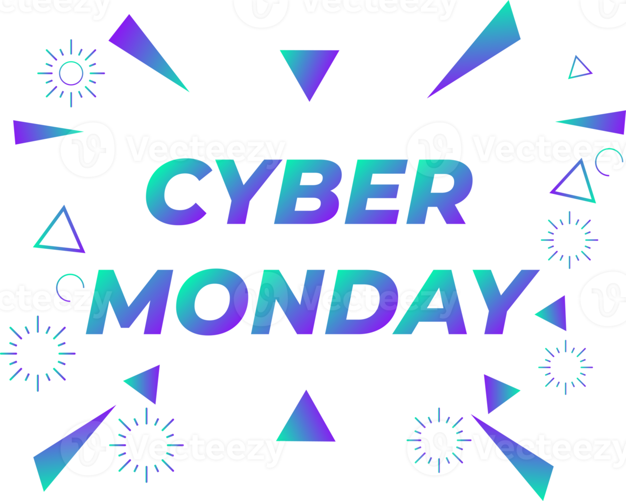 cyber monday sale design element png