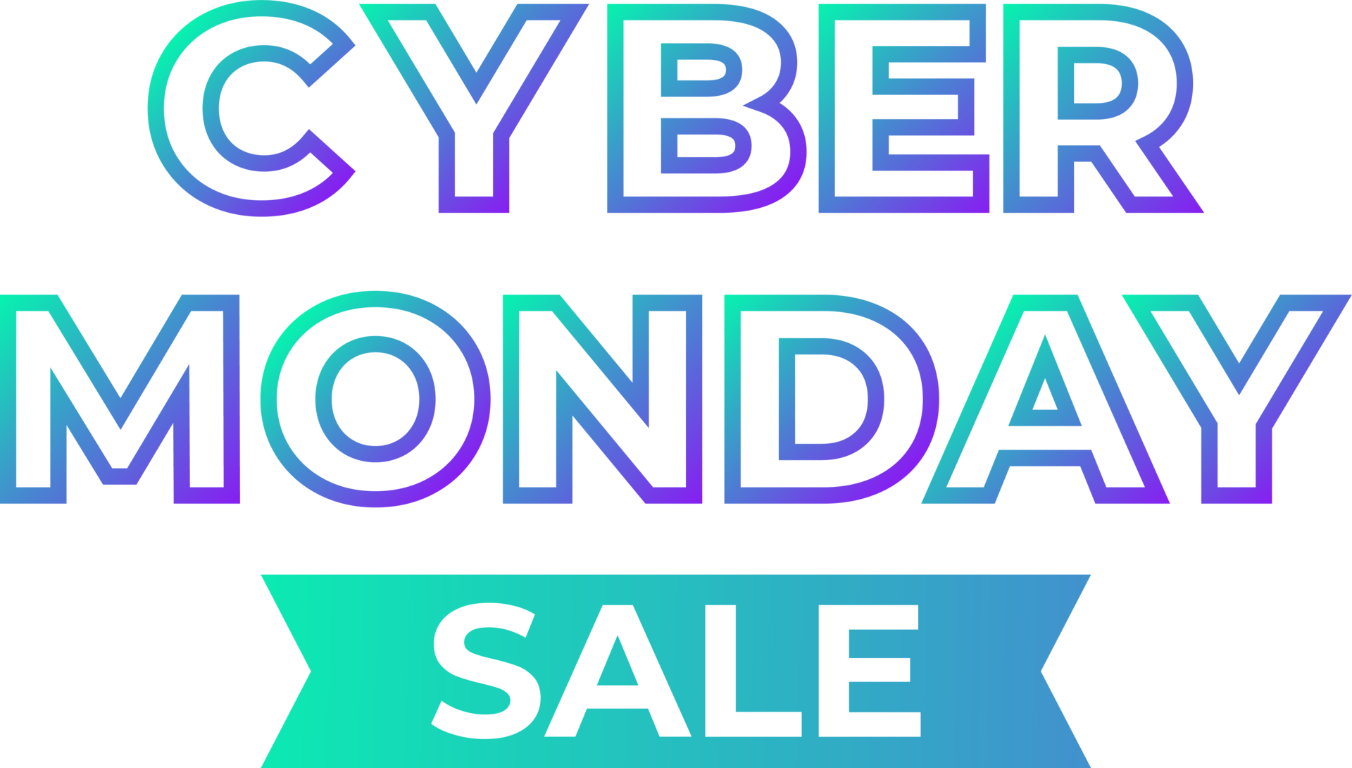 cyber monday sale design element 15130263 PNG