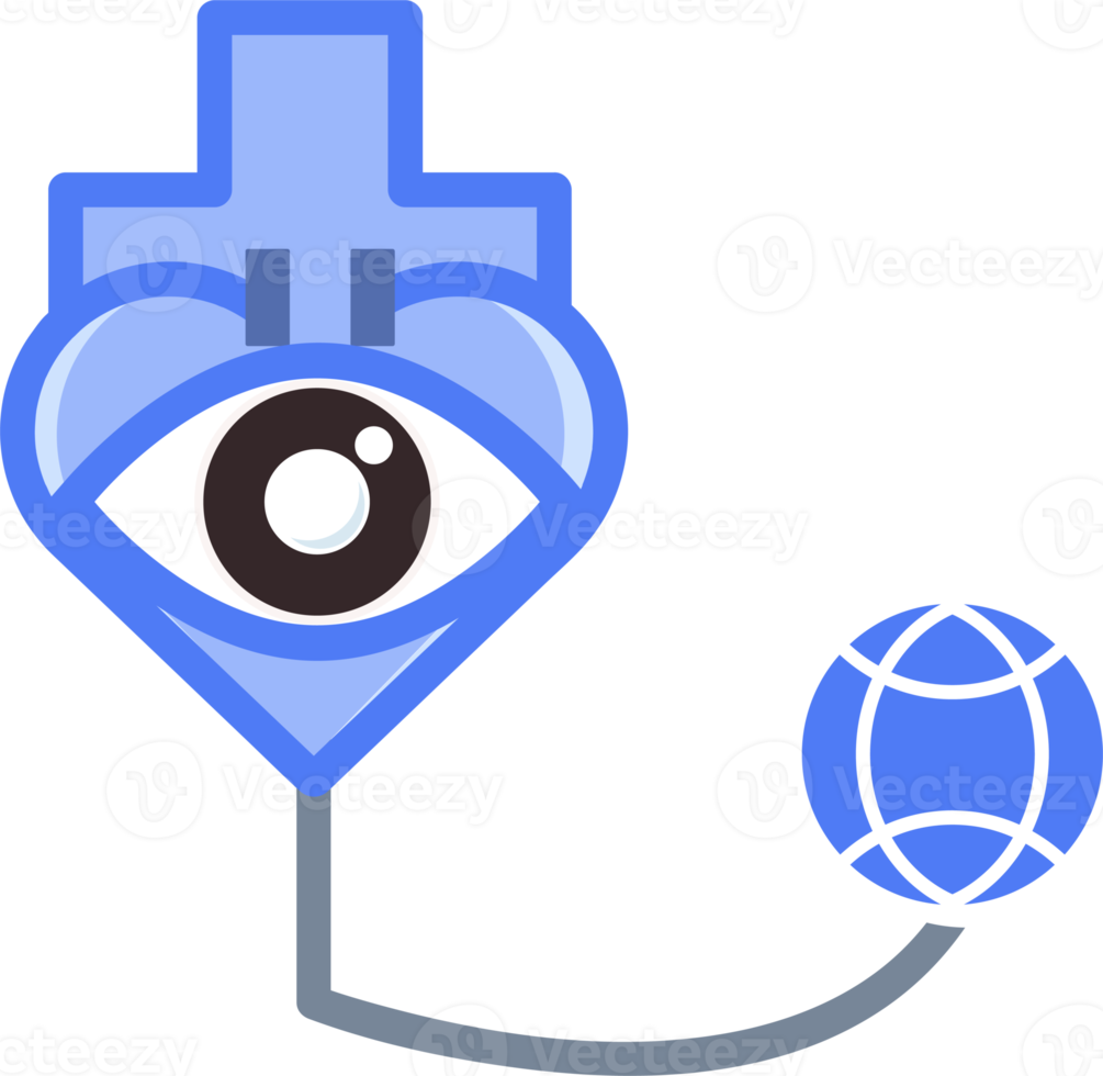 globe eye virus icon png