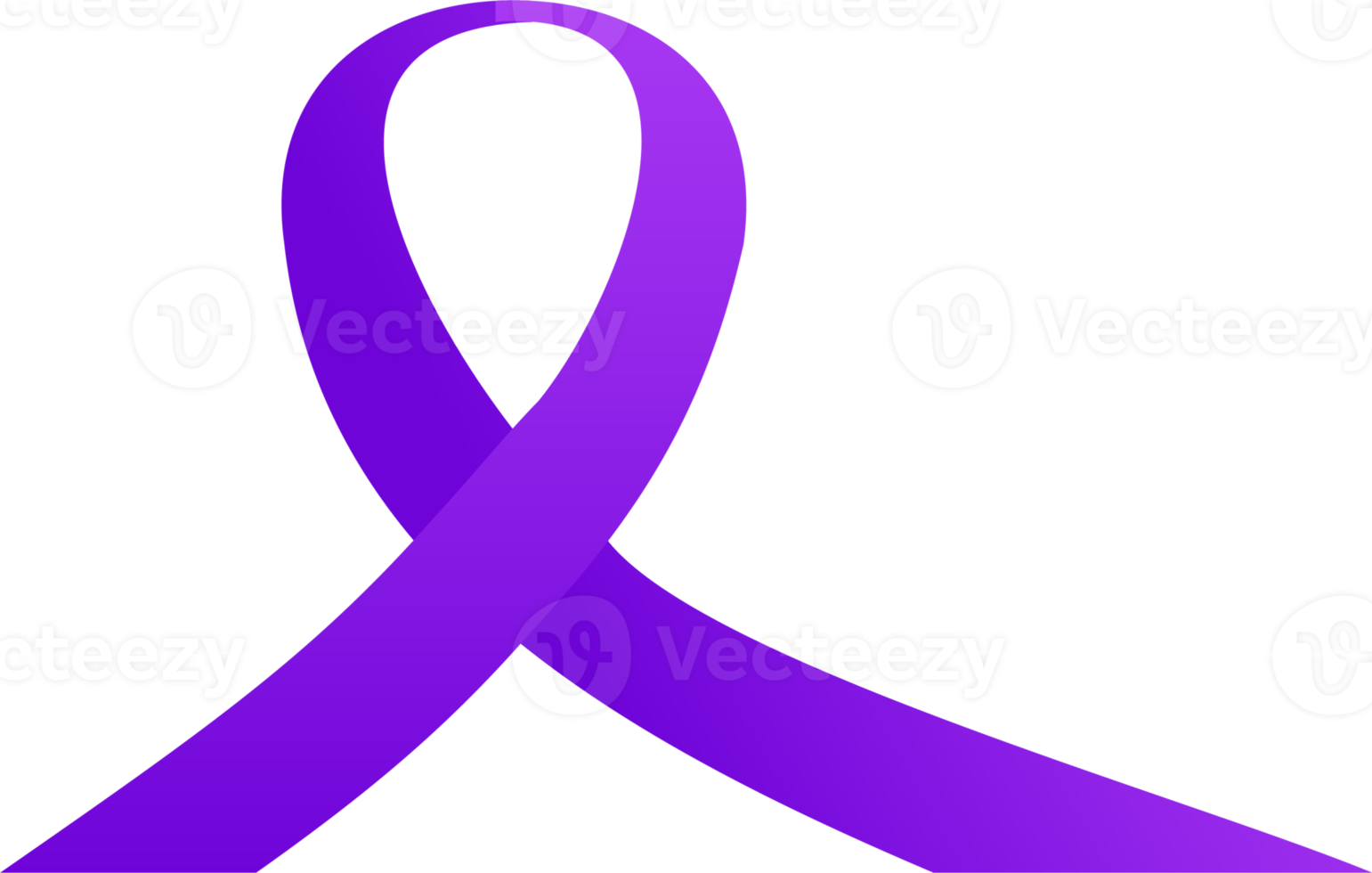 world cancer day purple ribbon png