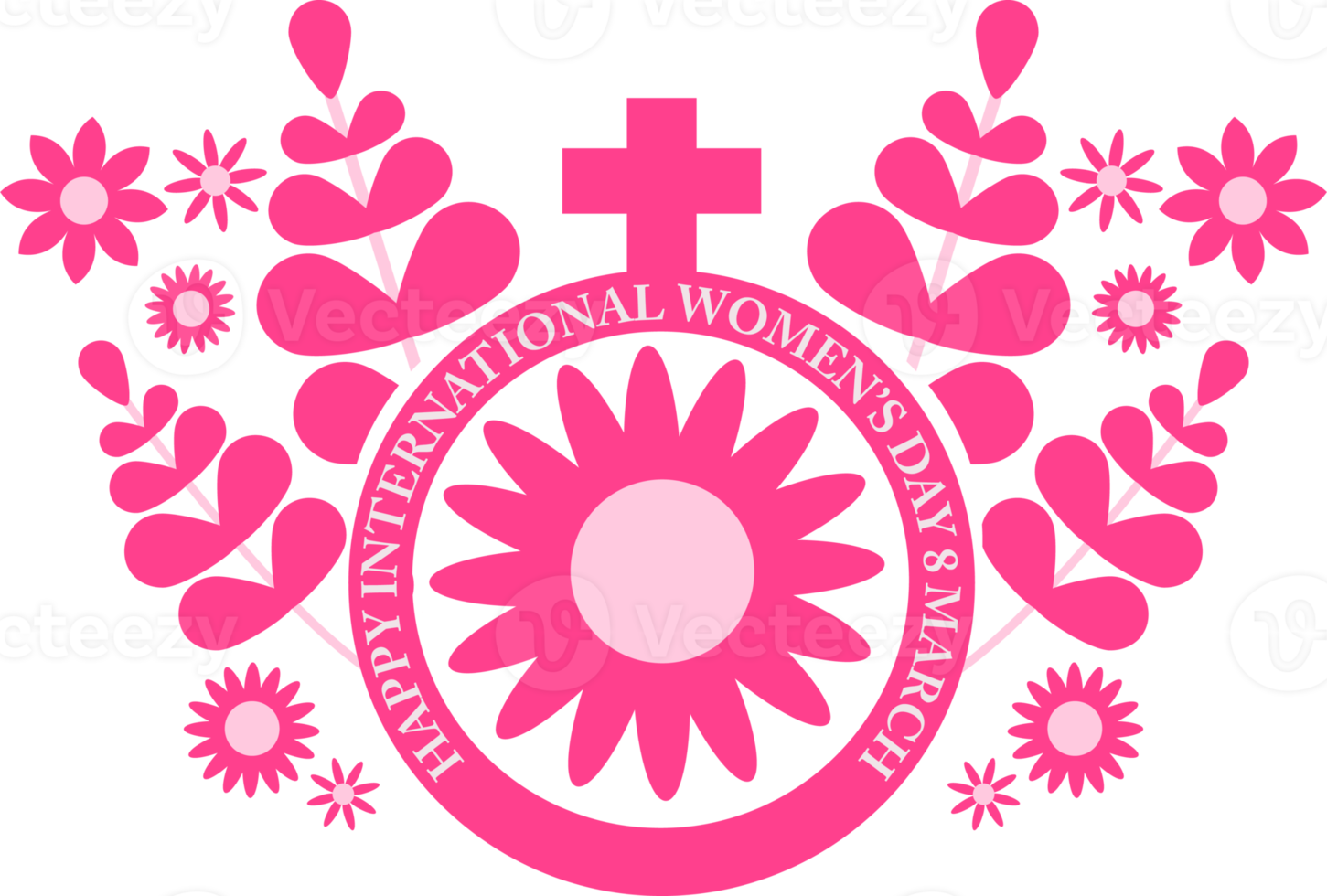 international womens day badge png