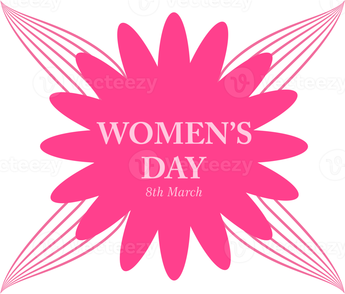 international womens day badge png